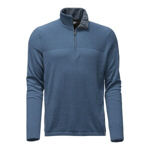 The North Face Mt. Tam 1/4 Zip Sweater Men’s Large EUC Navy Heathered